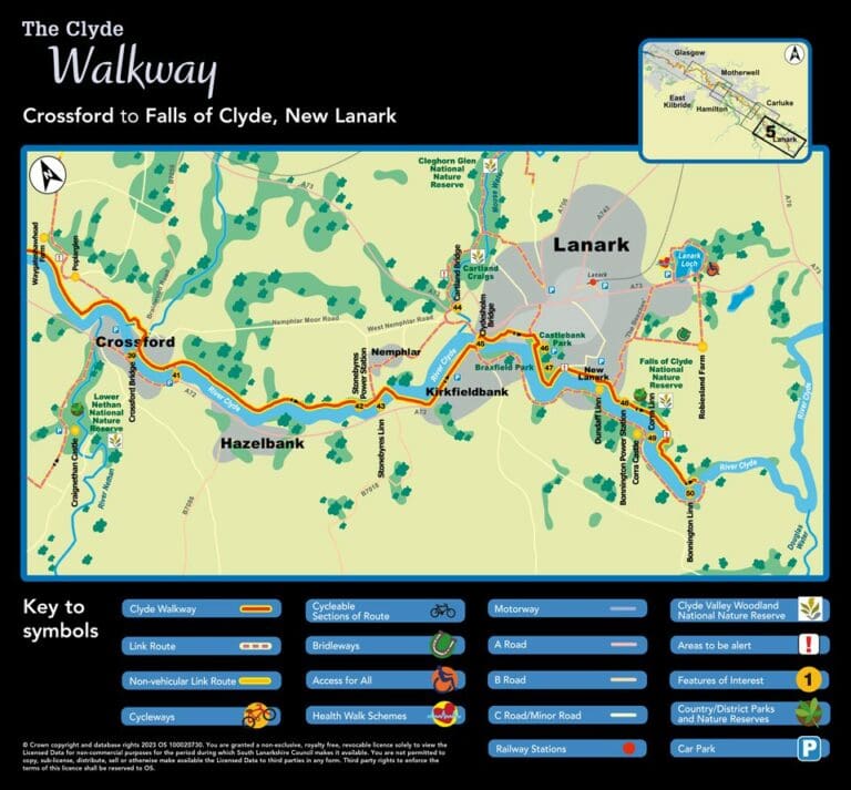 Clyde Walkway Guide & Maps Visit Lanarkshire